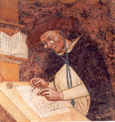Tommaso da Modena. Ritratti di domenicani di Ugo di Provenza (1352)